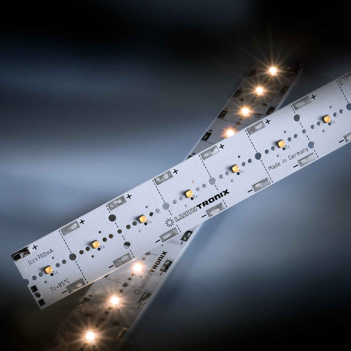 PowerBar V3 LED-Modul Aluminium 12x Nichia NVSW219F-V2 LEDs warmweiß 3000K CRI 90