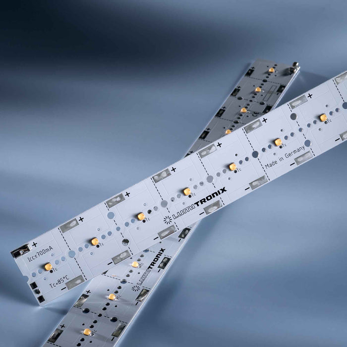 PowerBar V3 LED-Modul Aluminium 12x Nichia NVSW219F-V2 LEDs warmweiß 3000K CRI 90