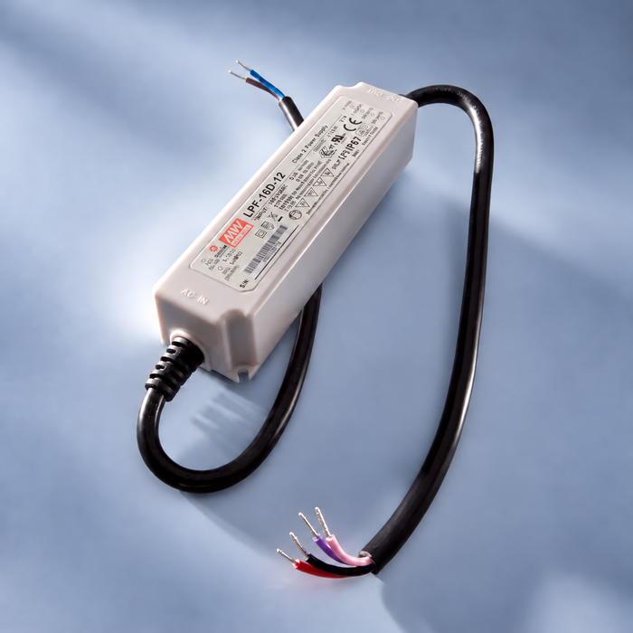 Meanwell LPF 12V, power supply