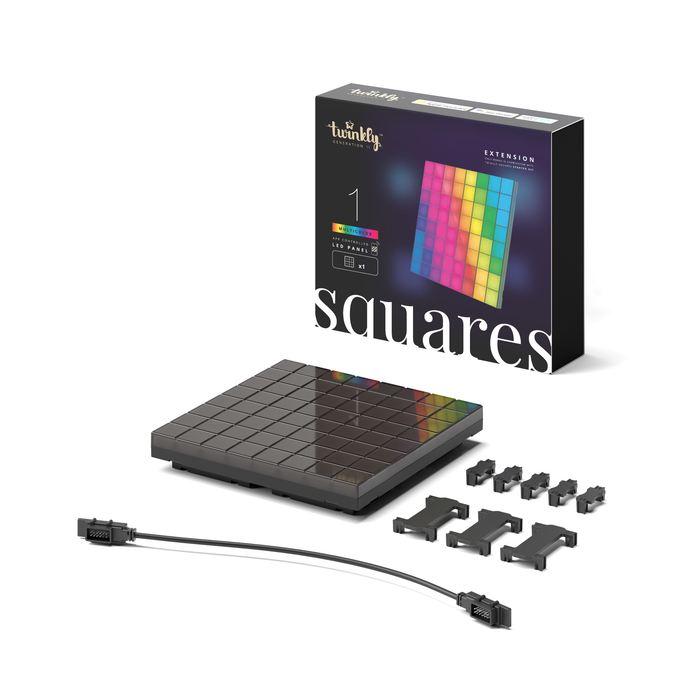 Pannello LED intelligente Twinkly Squares RGB, 16x16 cm