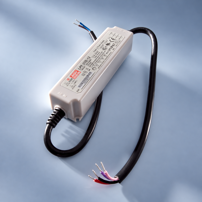 Meanwell LPF 12V, power supply