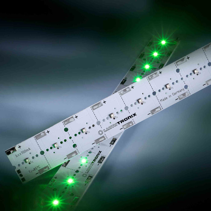 PowerBar V3 LED-Modul Aluminium 12x Osram Oslon SSL LEDs grün 528nm