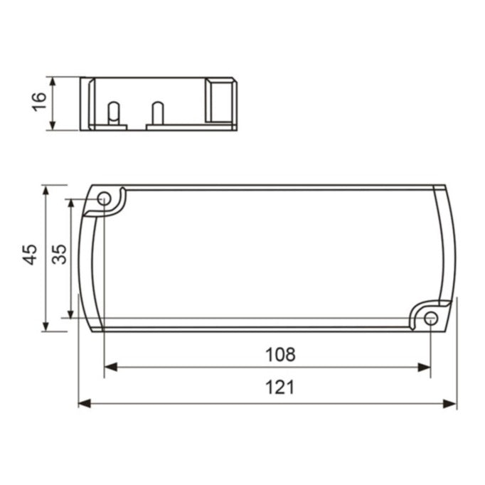 Self SLT20-12VF-2S (12 V - 20 W), Netzteil