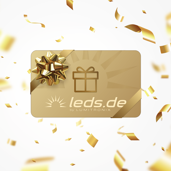 LEDs.de, digitale Geschenkkarte