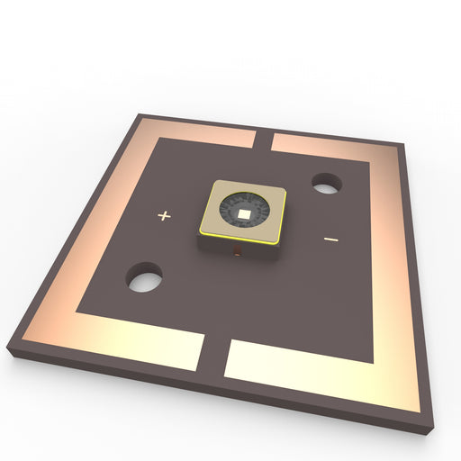 Nichia NCSU334B UVC mit 30x30mm Platine, 70mW, 280nm pic2