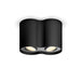 Philips hue Pillar LED 2-er Spot, schwarz 44147