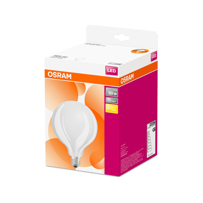 Osram LED STAR RETROFIT matt GLOBE125 60 FIL non dim 7W 827 E27 pic3