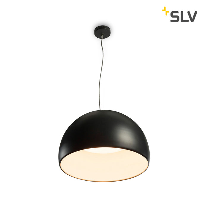 SLV Bela 60 LED-Pendelleuchte, Schwarz/gold 32204