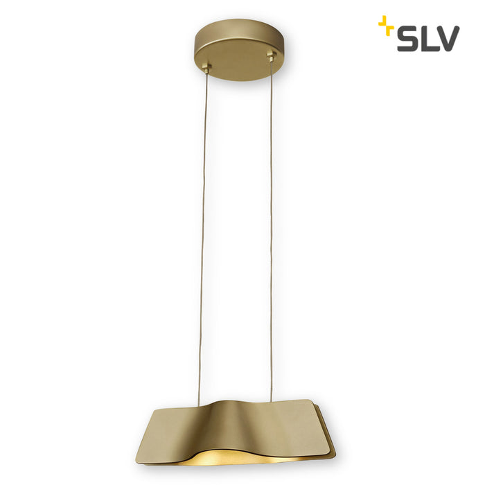 SLV WAVE PENDANT Pendelleuchte, alu/weiß pic4 43378