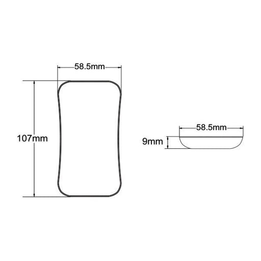 Optonica LED RGB/RGBW Ultradünne RF-Fernbedienung mit Touch-Farbrad pic2