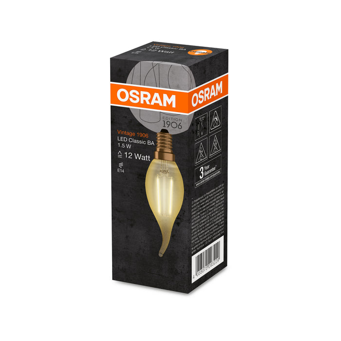 Osram LED VINTAGE 1906 CLBA GOLD12 non-dim 1,5W 824 E14 pic3