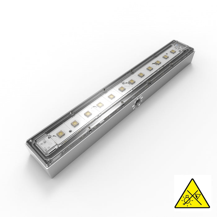 Violet UV-C LED-Modul, 275nm, 12 Seoul Viosys LEDs, 297,3x44,6mm, 48V, 152mW pic2