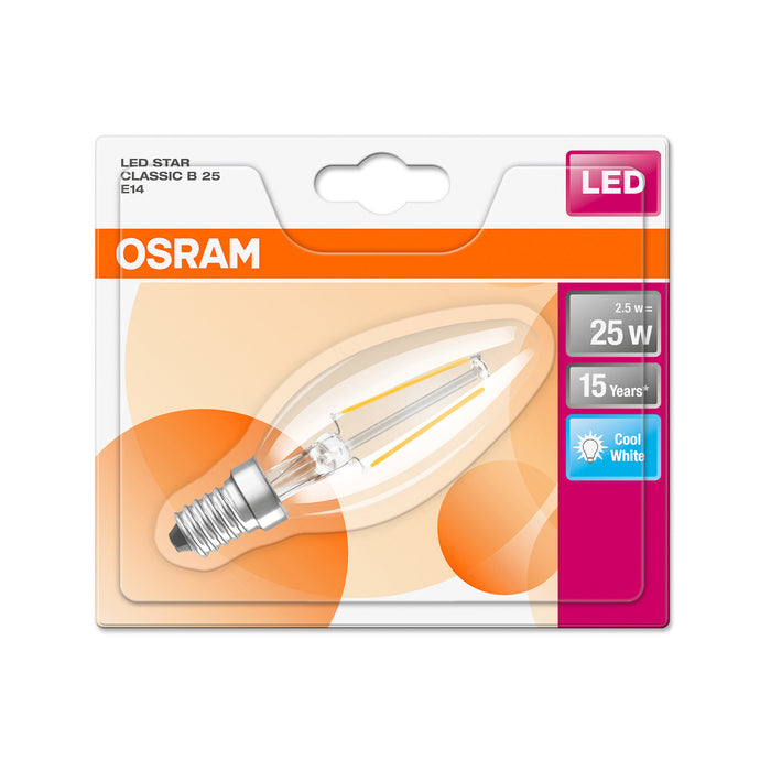 Osram LED STAR FILAMENT klar CLB 25 2,5W 840 E14 non-dim pic2