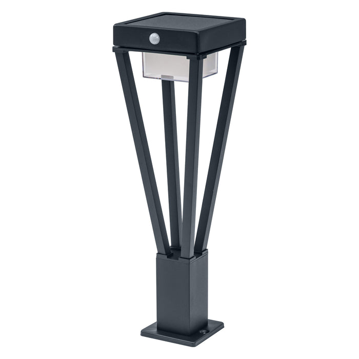 LEDVANCE ENDURA STYLE LED-Wandleuchte SOLAR BOUQUET WALL SENSOR, 3000K, IP44, silber, LEDVANCE ENDURA STYLE LED-Wegeleuchte SOLAR BOUQUET 50cm POST SENSOR, 3000K, IP44, schwarz pic4 38120