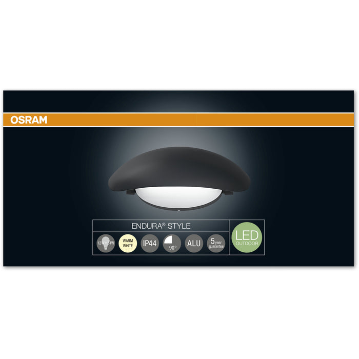 Osram ENDURA STYLE Cover Oval 12W dark grey pic4