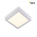 SLV SENSER LED AUFBAU PANEL eckig weiß 14W, SLV SENSER LED AUFBAU PANEL eckig silbergrau 14W 43446