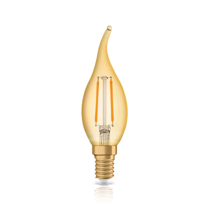 Osram LED VINTAGE 1906 CLBA GOLD22 non-dim 2,5W 824 E14 34965