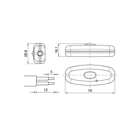 LUMITRONIX Konstantstrom Tastdimmer für LEDs, 700mA, weiß pic2