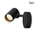 SLV Helia LED-Wand- und Deckenleuchte, Schwarz 32236