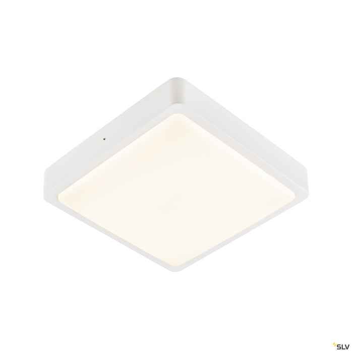 SLV LED-Deckenleuchte AINOS SQUARE, 3000-4000K, quadratisch, weiß, IP65 pic2