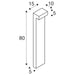 SLV LED Outdoor-Stehleuchte L-LINE OUT 3000-4000K, anthrazit, IP65 pic8