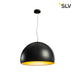 SLV Bela 60 LED-Pendelleuchte, Schwarz-weiß pic3 32205