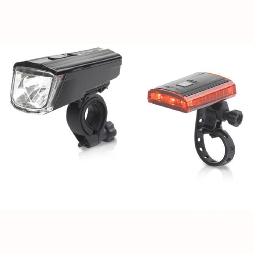 XLC LED-Fahrradlicht-Set Titania CL-S16 USB 40207