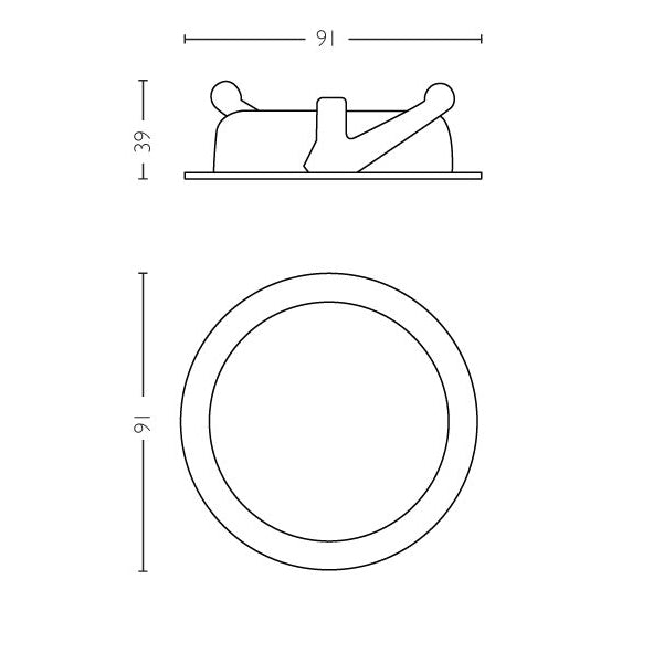 Philips myLiving Downlight Ellipse Warmglow pic6