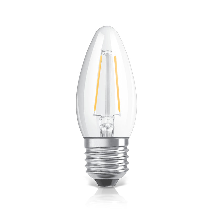 Osram LED SUPERSTAR FILAMENT klar DIM CLB 40 5W 827 E27 33261