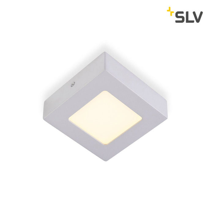 SLV SENSER LED AUFBAU PANEL eckig 6W, silbergrau pic2 43440