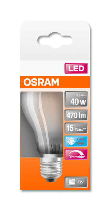 Osram LED SUPERSTAR RETROFIT matt DIM CLA 40 4,5W 840 E27 pic4