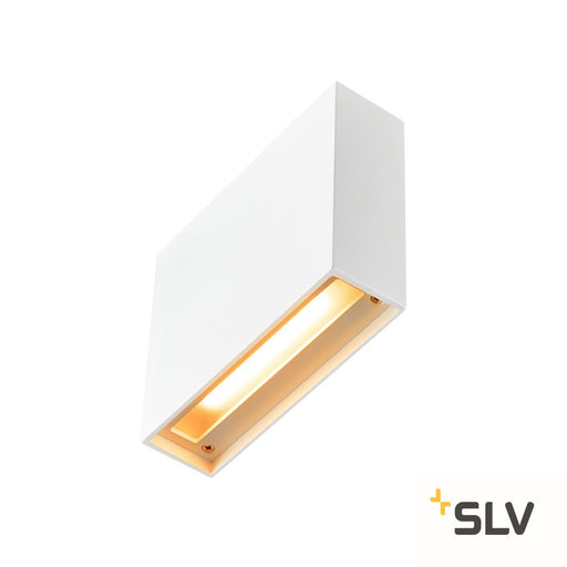 SLV QUAD FRAME LED-Wandleuchte, 2700K-3000K, weiß, TRIAC-dimmbar, 14cm 37349