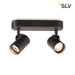 SLV Helia LED-Wand- und Deckenleuchte, Schwarz, 2-flammig pic3 32238