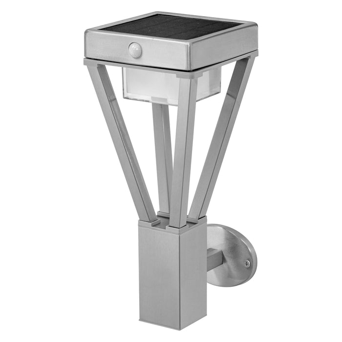 LEDVANCE ENDURA STYLE LED-Wandleuchte SOLAR BOUQUET WALL SENSOR, 3000K, IP44, silber 38117