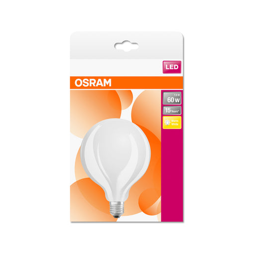 Osram LED STAR RETROFIT matt GLOBE125 60 FIL non dim 7W 827 E27 pic2